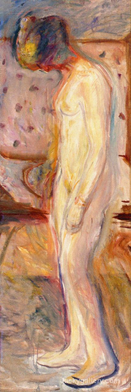 Weeping Woman by Edvard Munch paintings reproduction
